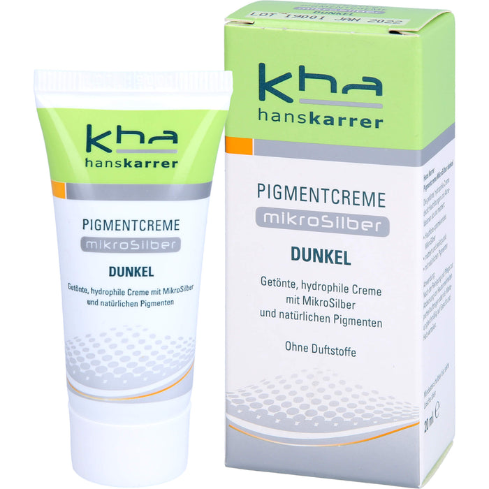 Hans Karrer Pigmentcreme MikroSilber dunkel, 20 ml Crème