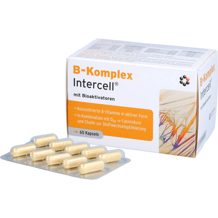 B-Komplex Intercell Kapseln, 60 pcs. Capsules