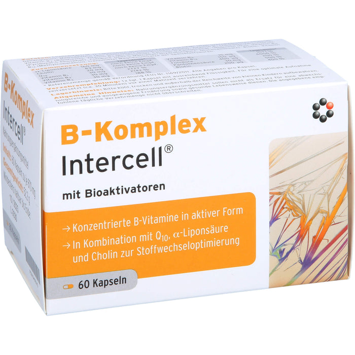 B-Komplex Intercell Kapseln, 60 pcs. Capsules