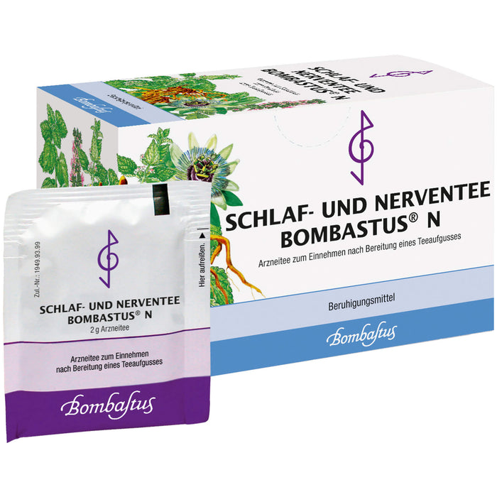 Bombastus Schlaf- und Nerventee N, 20 pcs. Filter bag