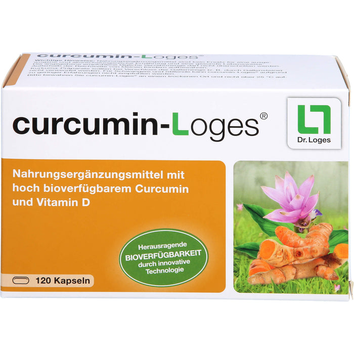 curcumin-Loges Kapseln, 120 St. Kapseln