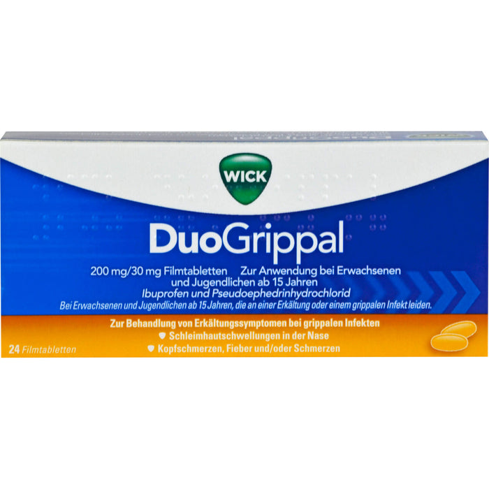 WICK DuoGrippal Filmtabletten, 24 pcs. Tablets