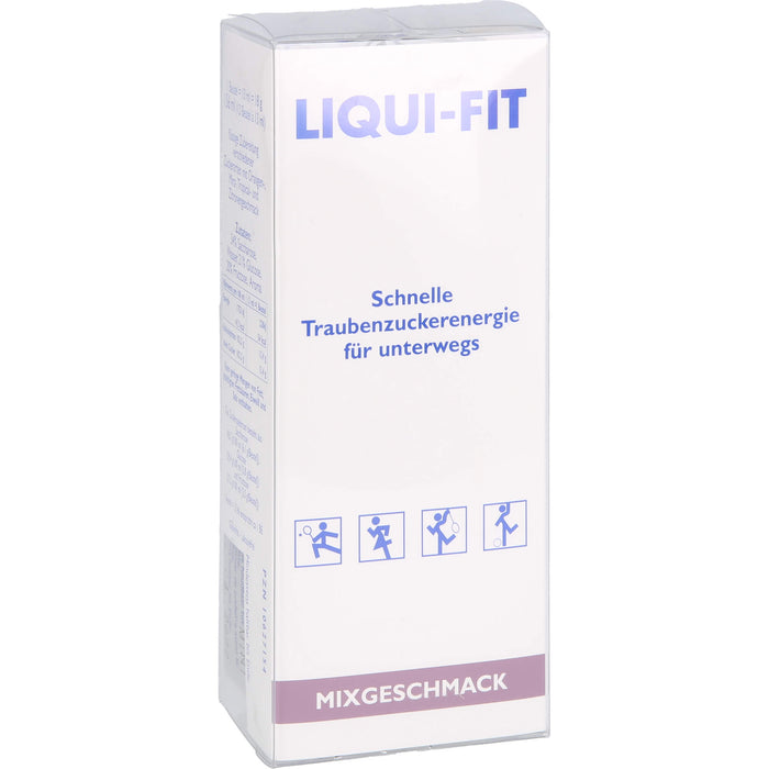 LIQUI-FIT schnelle Traubenzuckerenergie Beutel Mixgeschmack, 12 St. Beutel