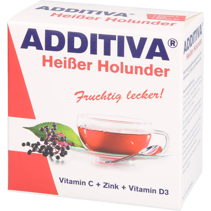 ADDITIVA Heißer Holunder Sachets, 10 pc Sachets