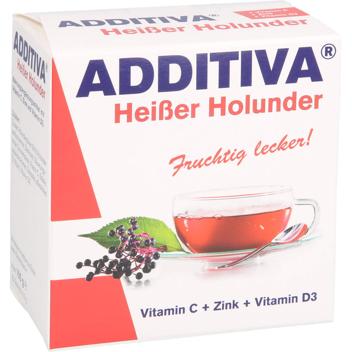 ADDITIVA Heißer Holunder Sachets, 10 pc Sachets