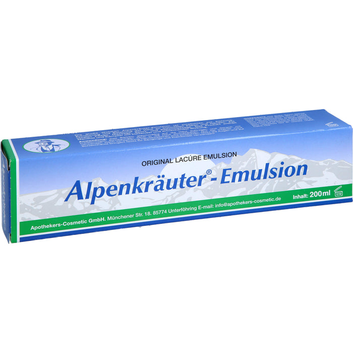 LACÚRE Alpenkräuter-Emulsion, 200 ml Lösung