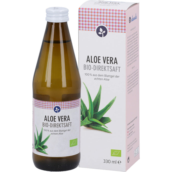 aleavedis Aloe Vera Bio-Direktsaft, 330 ml Lösung