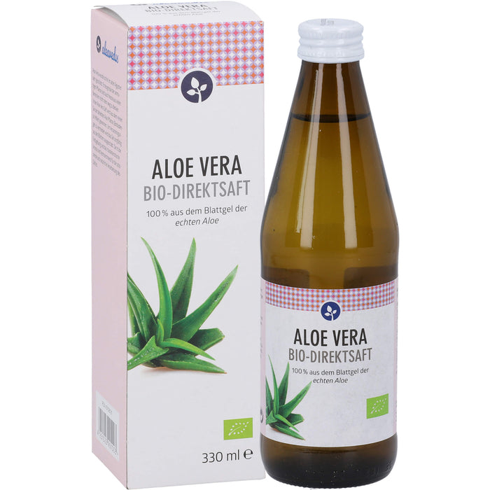 aleavedis Aloe Vera Bio-Direktsaft, 330 ml Solution