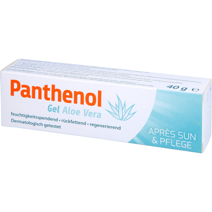 Panthenol Gel Aloe Vera, 40 g Gel