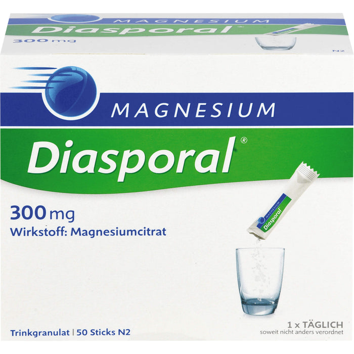 Magnesium Diasporal 300 mg Trinkgranulat, 50 pcs. Sachets