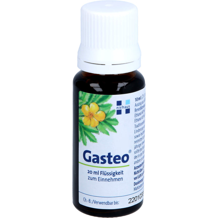 Gasteo Tropfen bei Verdauungsbeschwerden, 20 ml Solution