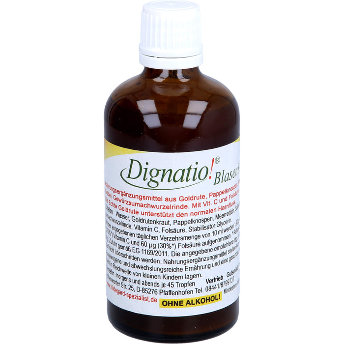 Dignatio! Blasenkraft Lösung, 100 ml Solution