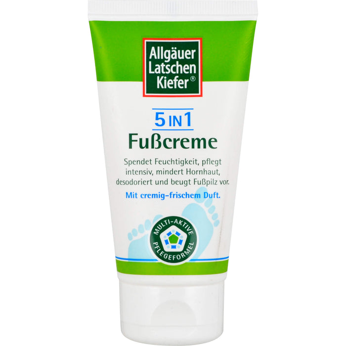 Allgäuer Latschenkiefer 5 in 1 Fußcreme, 75 ml Creme