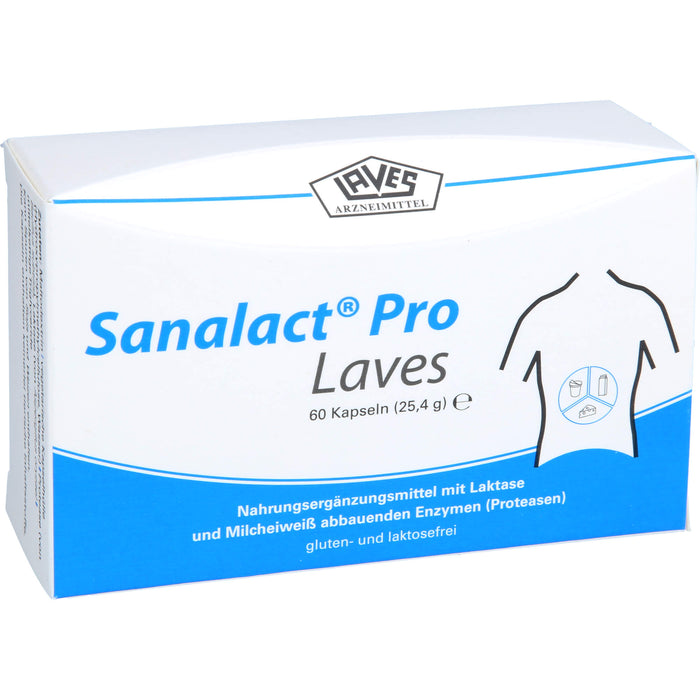 Sanalact Pro Laves Kapseln, 60 St. Kapseln