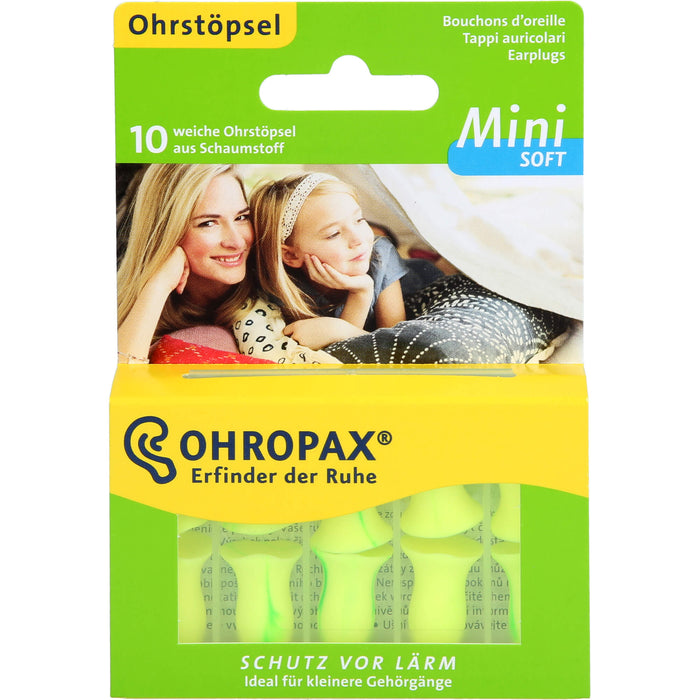 OHROPAX Mini Soft Schaumstoff-Stöpsel, 10 pcs. Earplugs