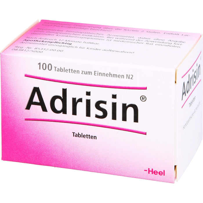 Adrisin Tabletten, 100 pc Tablettes