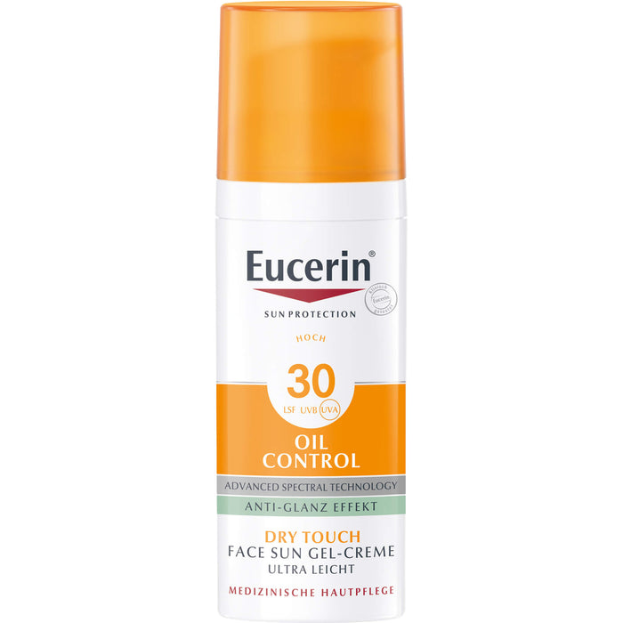 Eucerin Oil Control Face Sun Gel-Creme LSF 30, 50 ml Cream