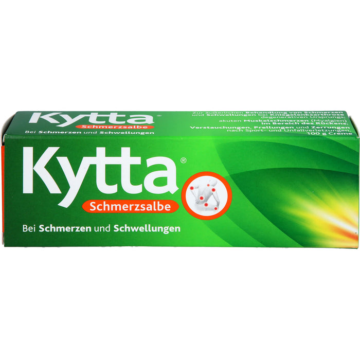 Kytta Schmerzsalbe gegen akute Rückenschmerzen, 100 g Crème