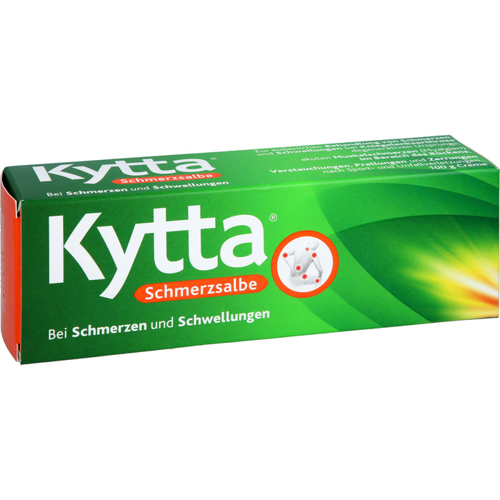 Kytta Schmerzsalbe gegen akute Rückenschmerzen, 100 g Creme