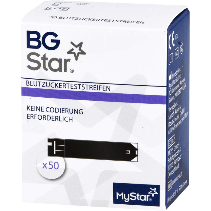 BG Star Emra Teststreifen, 50 St TTR