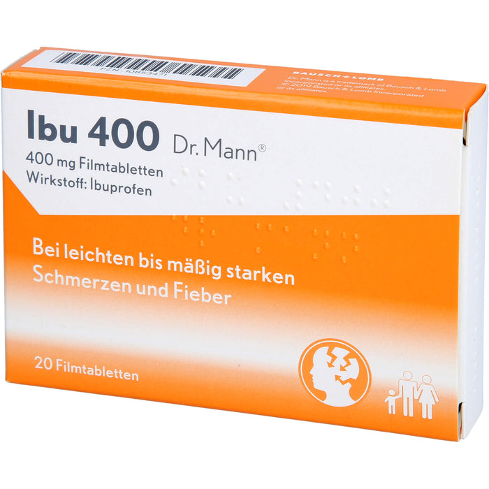 Ibu 400 Dr. Mann, 20 St. Tabletten