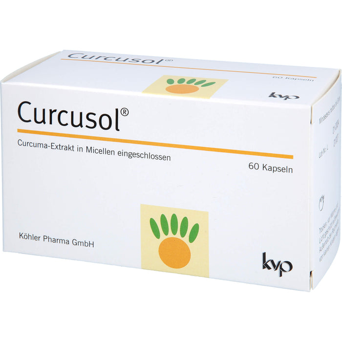 Curcusol Curcuma-Extrakt Kapseln, 60 St. Kapseln