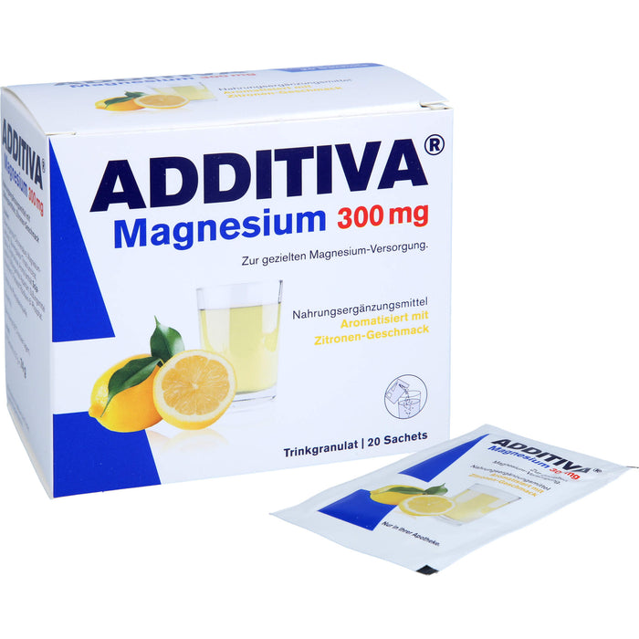 ADDITIVA Magnesium 300 mg Sachets, 20 pc Sachets