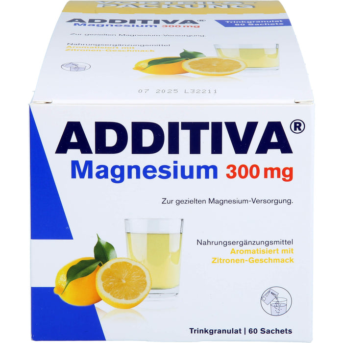 ADDITIVA Magnesium 300 mg Sachets, 60 St. Beutel