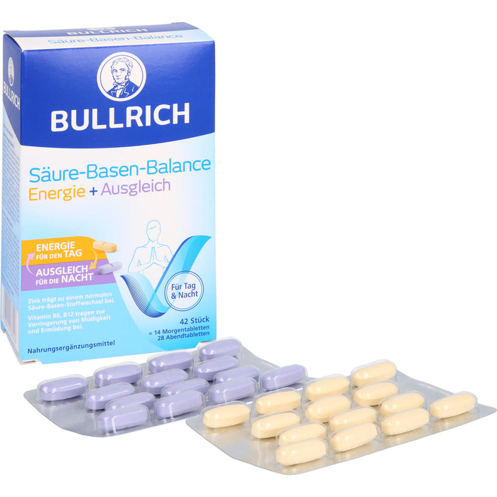 Bullrich Säure-Basen-Balance Energie + Ausgleich 14+28 Tabletten, 14 pc Portions