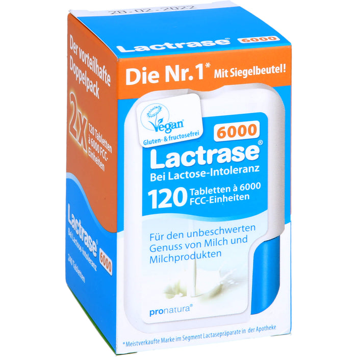 Lactrase 6000 Tabletten, 240 St. Tabletten