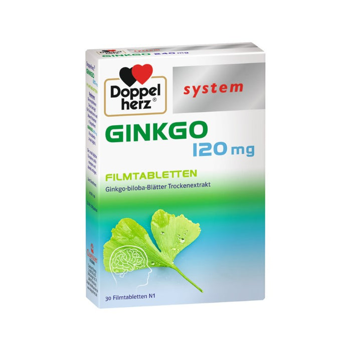 Doppelherz system GINKGO 120 mg, 30 pcs. Tablets