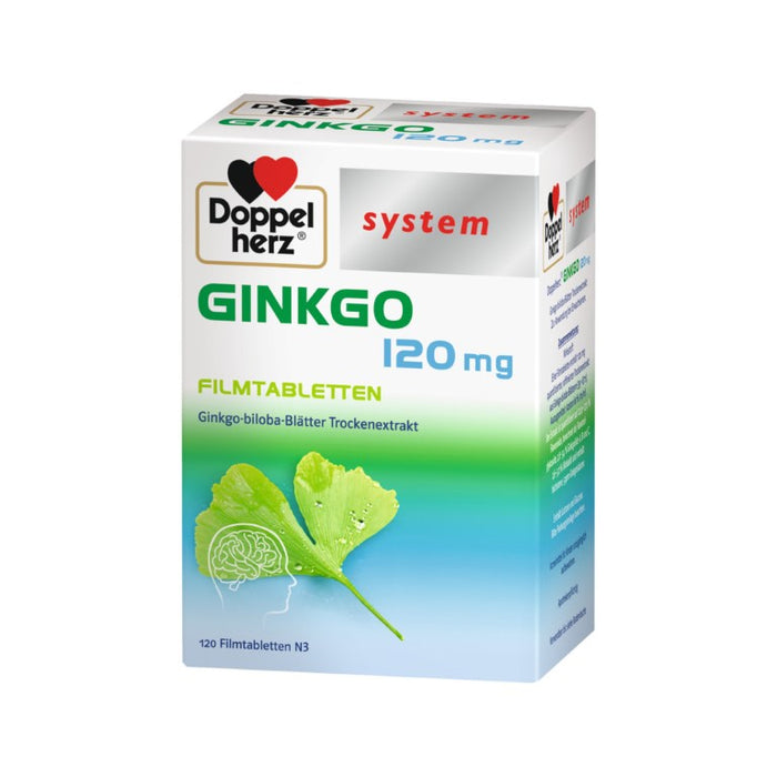 Doppelherz system GINKGO 120 mg, 120 St. Tabletten