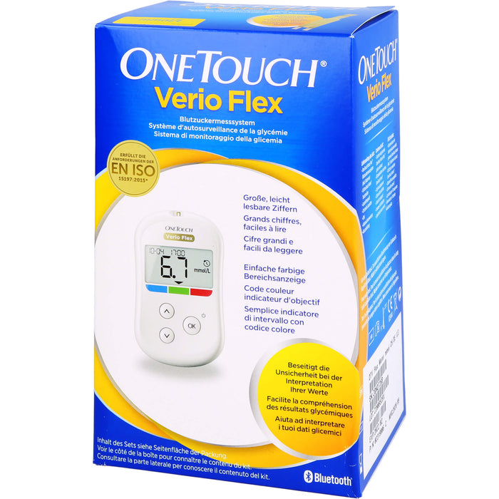 OneTouch Verio Flex Blutzuckermesssystem mmol/L, 1 St