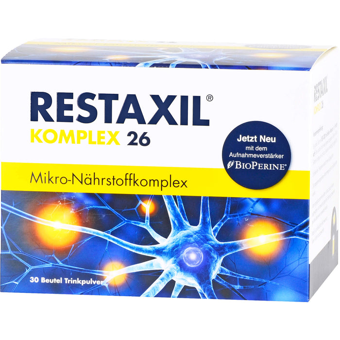 Restaxil Komplex 26 Trinkpulver mit Mikro-Nährstoffkomplex, 30 pcs. Sachets