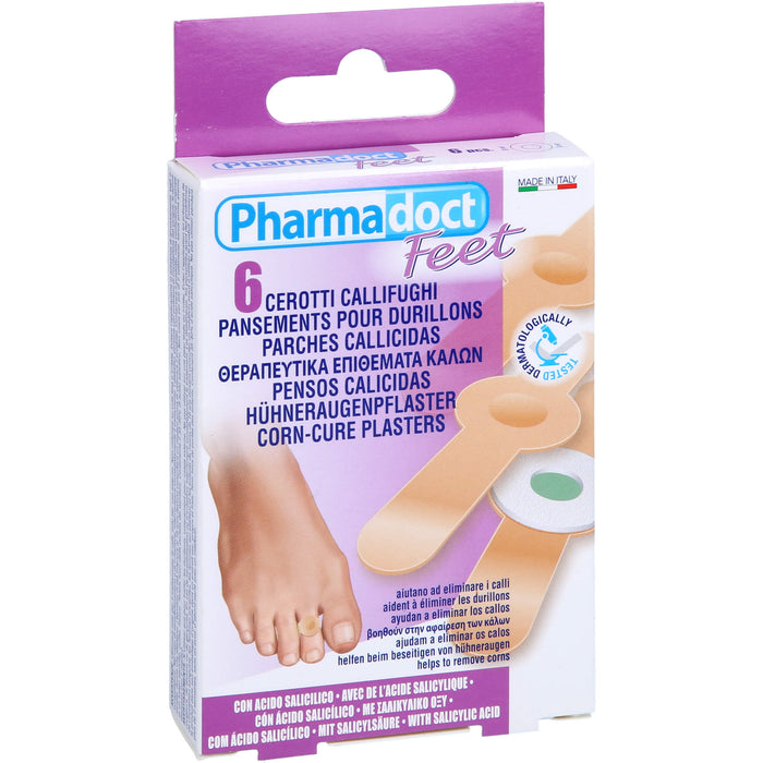 Pharmadoct Feet Hühneraugenpflaster, 6 pcs. Patch