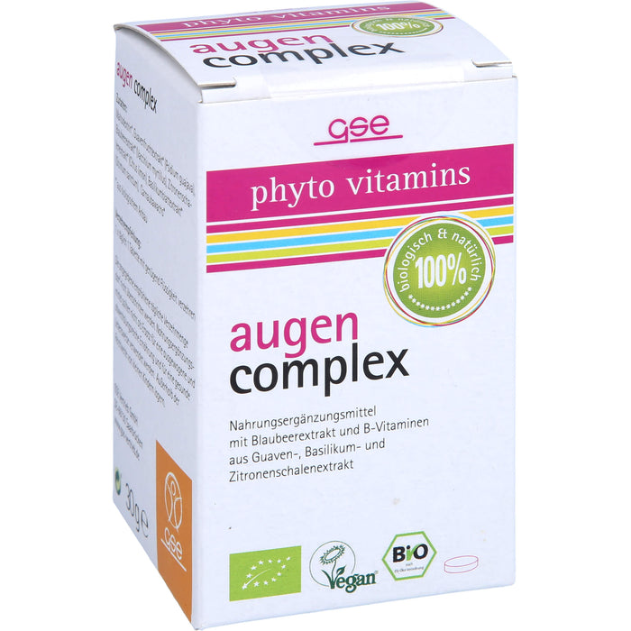 GSE Augen Complex Bio, 60 St TAB