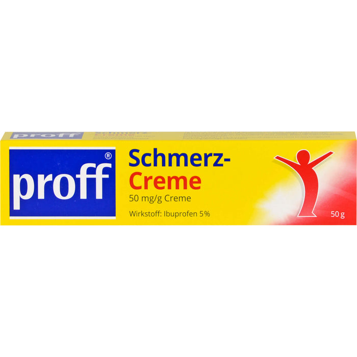 proff Schmerz-Creme zum Einreiben in die Haut, 50 g Cream