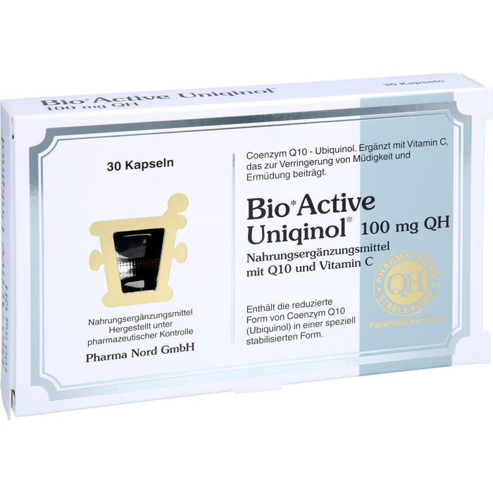 BioActive Uniqinol 100mg QH Pharma Nord, 30 St KAP