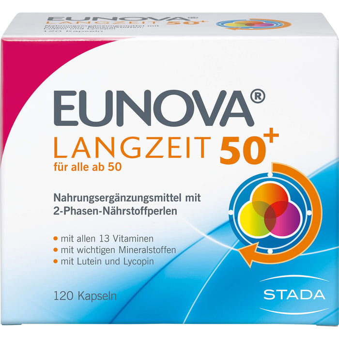 EUNOVA Langzeit 50+ Kapseln, 120 pcs. Capsules