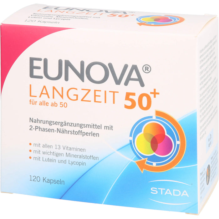 EUNOVA Langzeit 50+ Kapseln, 120 pcs. Capsules