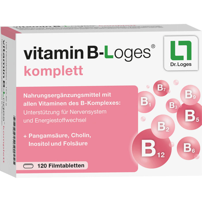 vitamin B-Loges komplett Tabletten, 120 pcs. Tablets