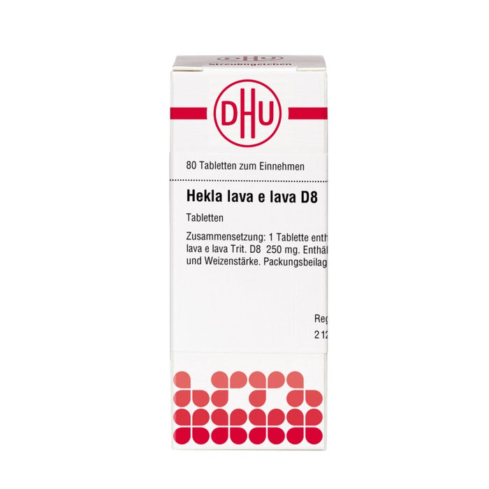 Hekla lava e lava D8 DHU Tabletten, 80 St. Tabletten