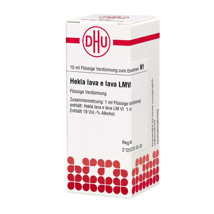 Hekla lava e lava LM VI DHU Dilution, 10 ml Lösung