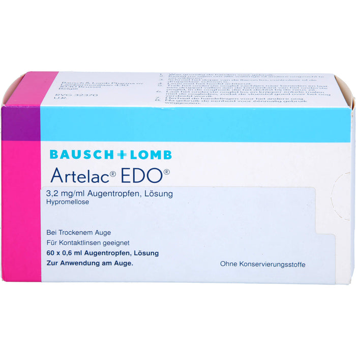 Artelac EDO kohlpharma Augentropfen, 60X0.6 ml ATR