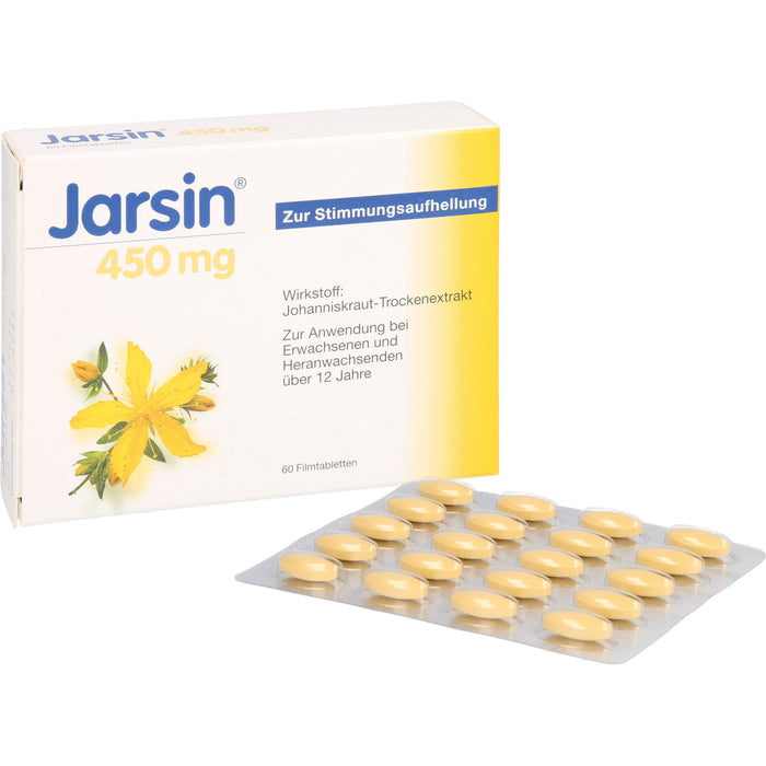 Jarsin 450 mg Tabletten zur Stimmungsaufhellung, 60 pc Tablettes