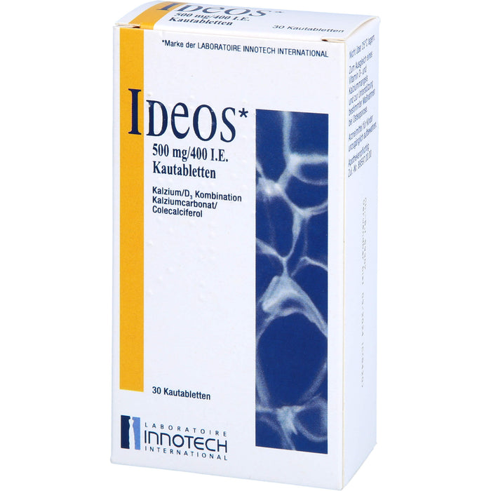 Ideos 500mg/400 I.E. Emra Kautabletten, 30 St KTA