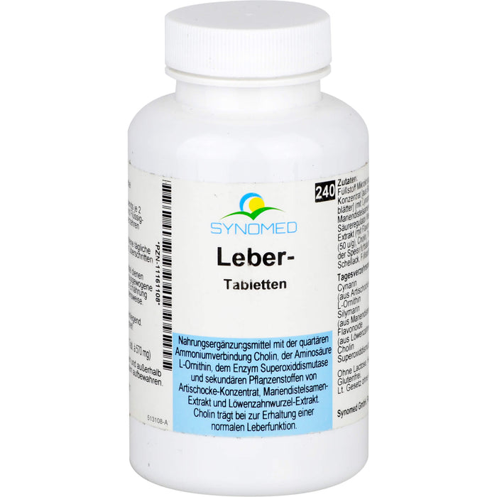 SYNOMED Leber-Tabletten, 240 pcs. Tablets