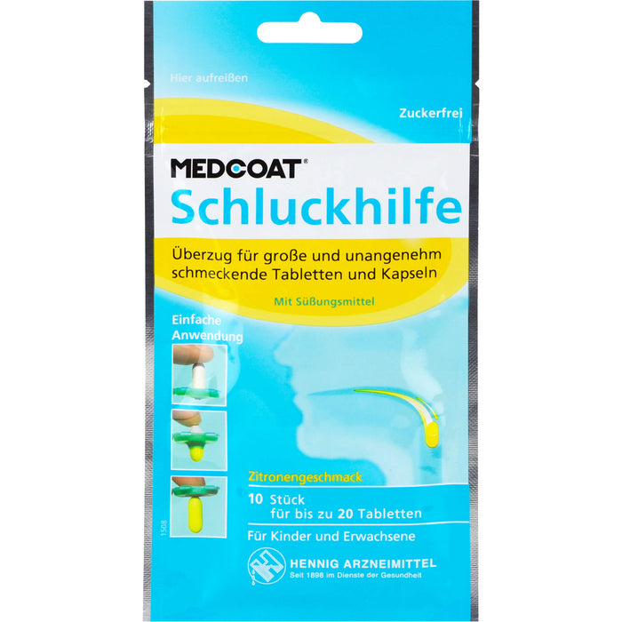 MEDCOAT Schluckhilfe, 10 St. Gel