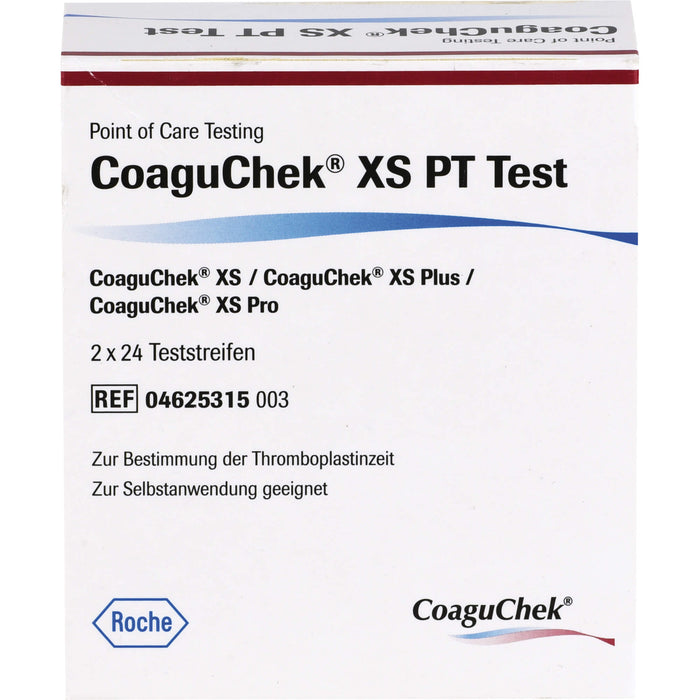 CoaguChek XS PT Emra Test, 2X24 St TTR