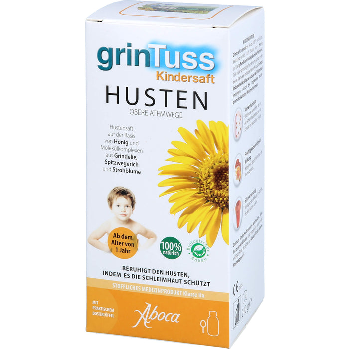 Aboca Grintuss Kindersaft bei Husten, 210 g Solution